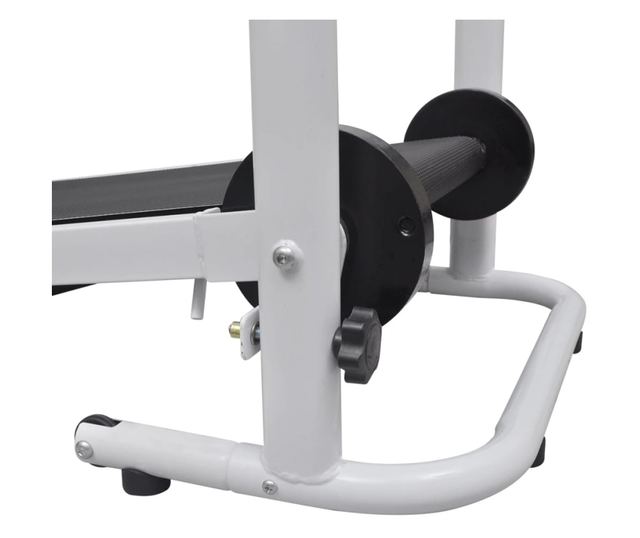 fekete összecsukható mini futópad 93 x 36 cm