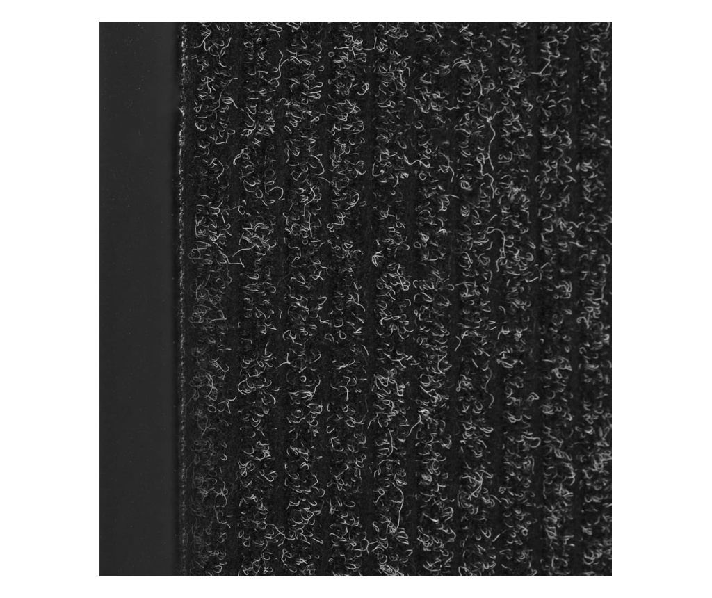 Otirač za vrata, antracit s prugama, 80x120 cm - 4