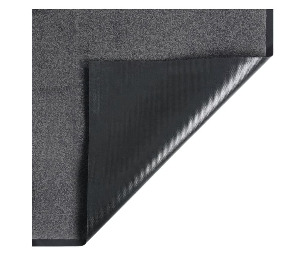 Otirač za vrata, antracit, 60x80 cm - 3