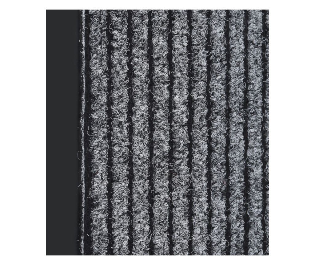 Otirač, sivi s prugama, 80x120 cm - 4