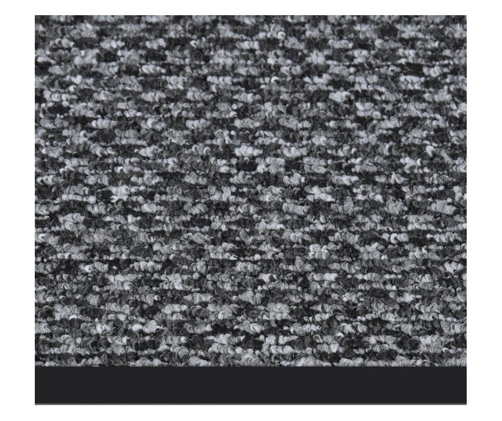 Otirač za vrata, siva, 60x80 cm - 2