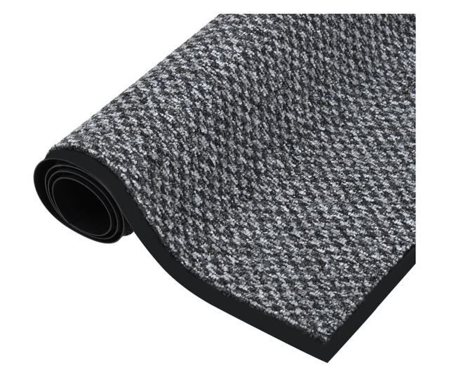 Otirač, siva, 90x150 cm