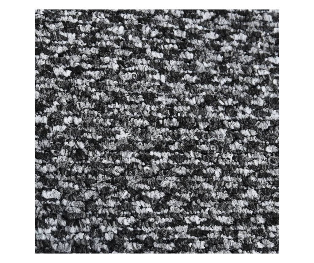 Otirač za vrata, siva, 60x80 cm - 5