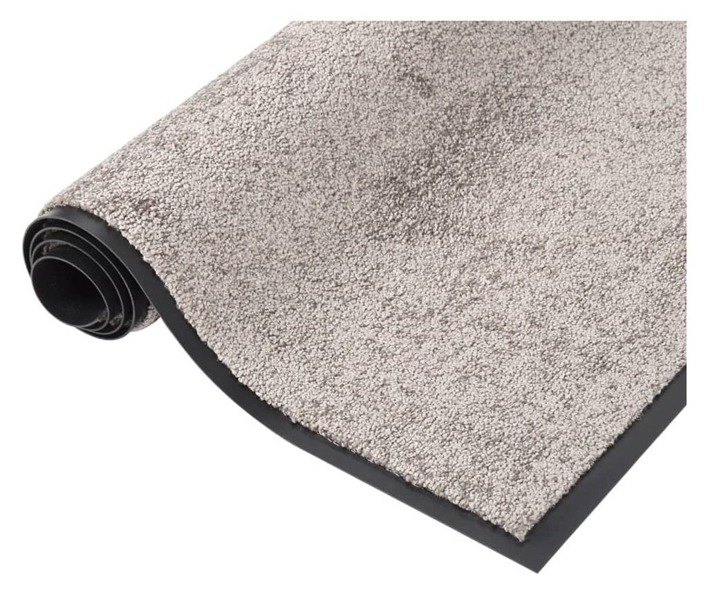 Ulazna otirač, siva, 40x60 cm - 4