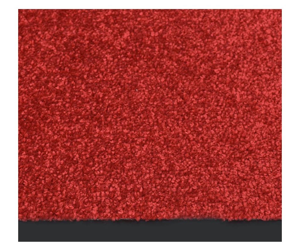 Covoraș intrare, roșu, 60x80 cm - 2