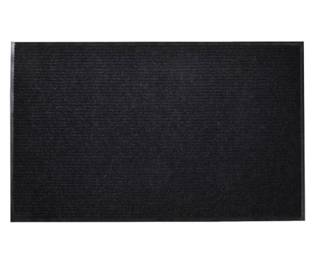 Černá PVC rohožka 120 x 180 cm