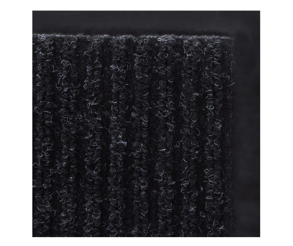 Ulazna prostirka PVC crna 90 x 150 cm - 5