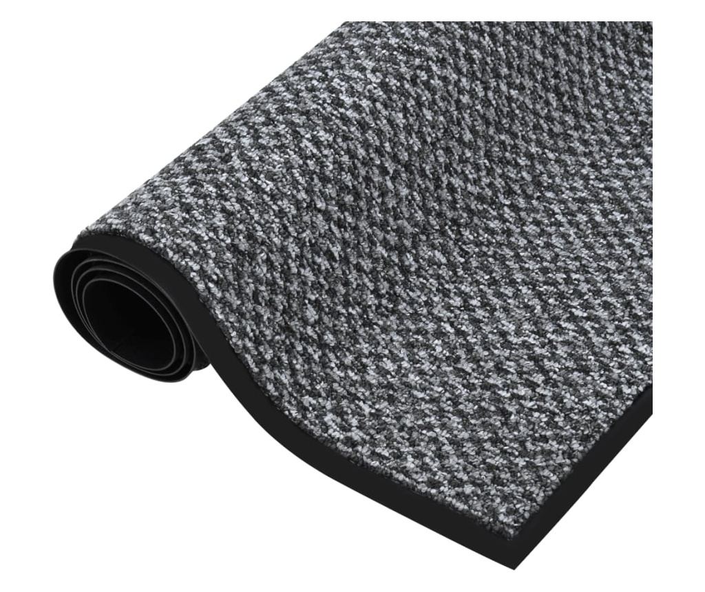 Otirač, siva, 80x120 cm - 2