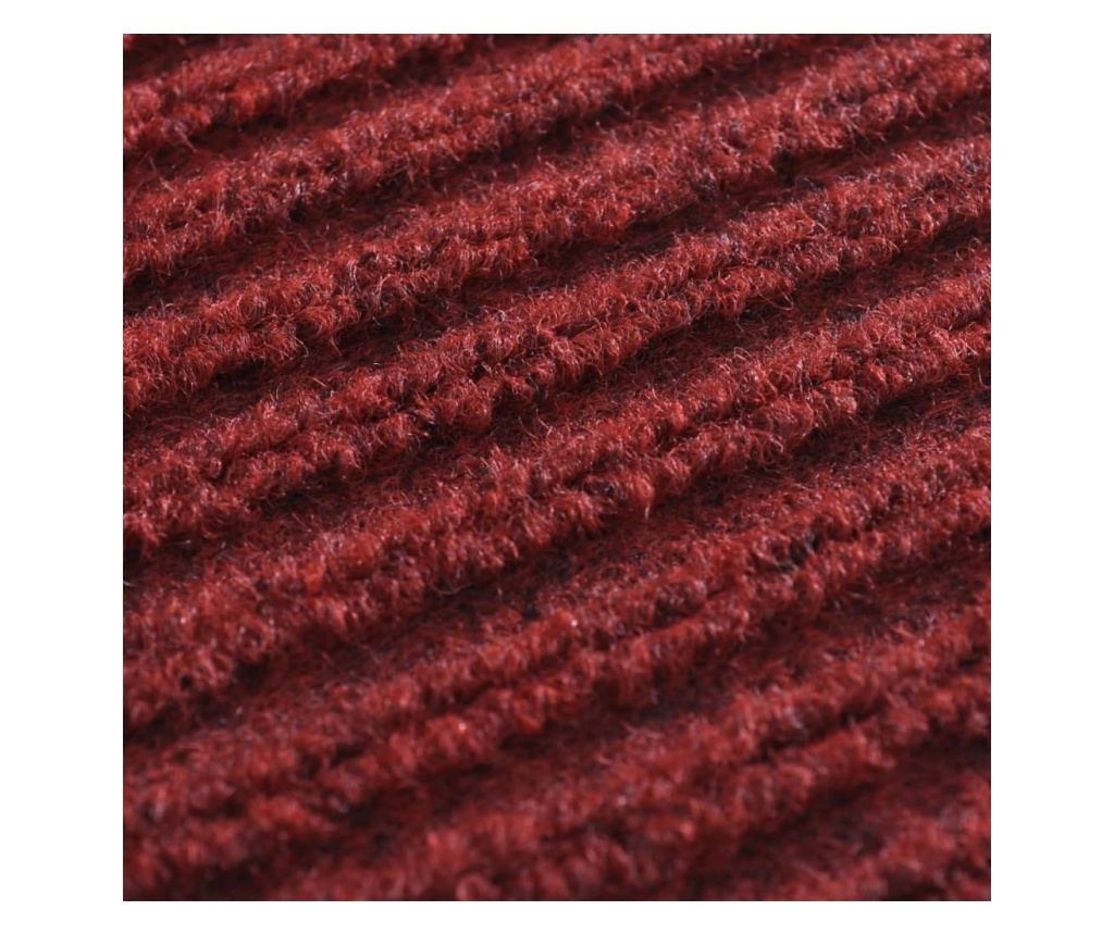 Ulazni otirač PVC crveni 90 x 60 cm - 6