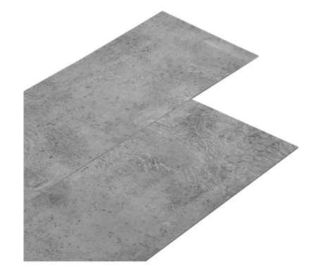 barna cement színű 2 mm-es PVC padlóburkolat 5,26 m²