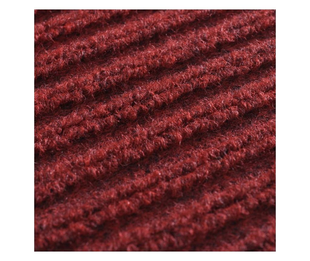 Ulazna prostirka PVC crvena 90 x 150 cm - 6