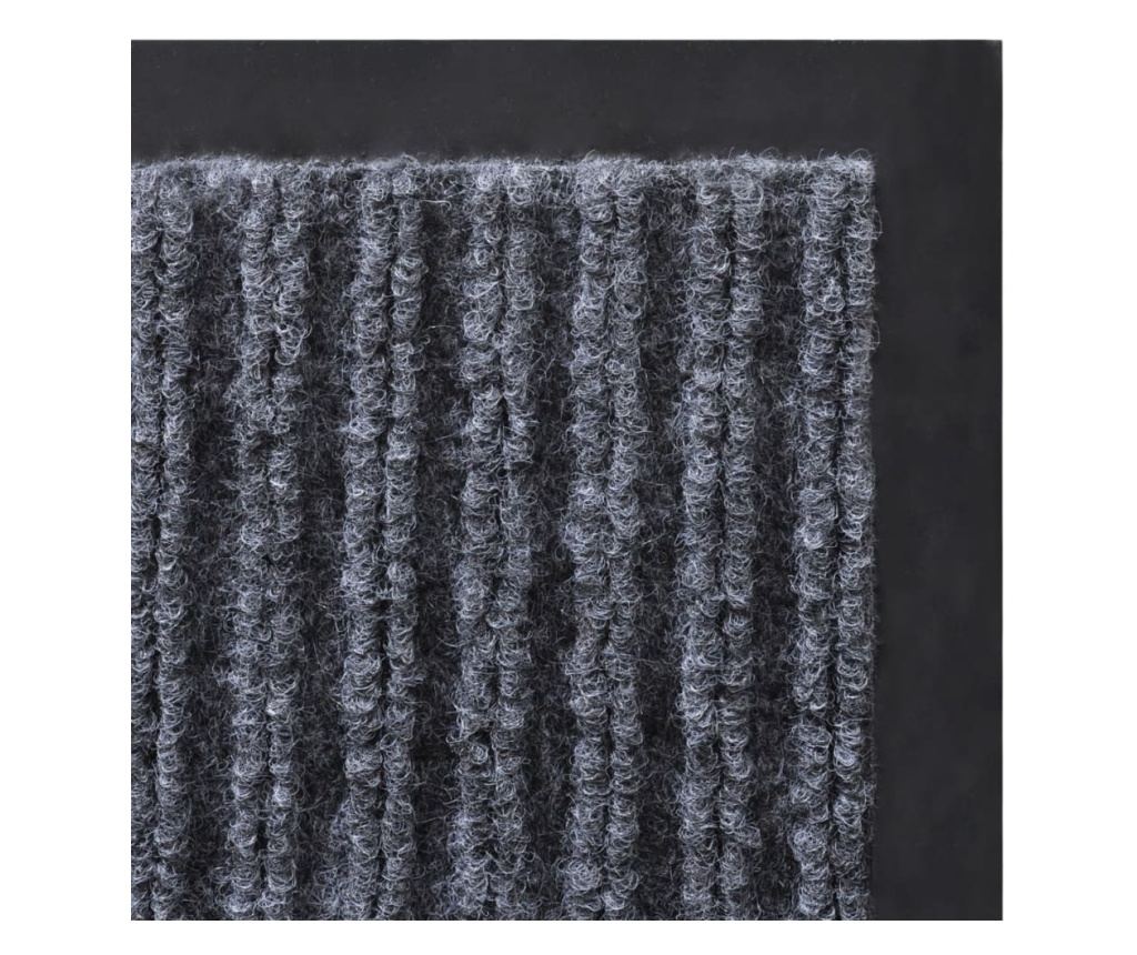 Sivi PVC otirač za ulaz 120 x 180 cm - 5