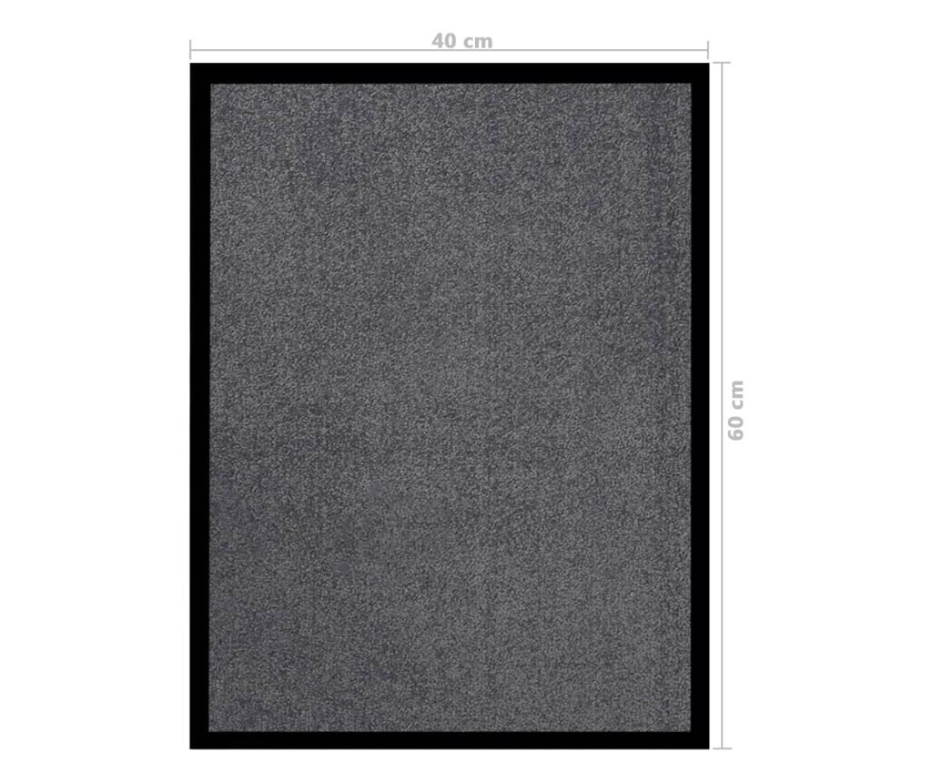 Otirač za ulaz, antracit, 40x60 cm - 6