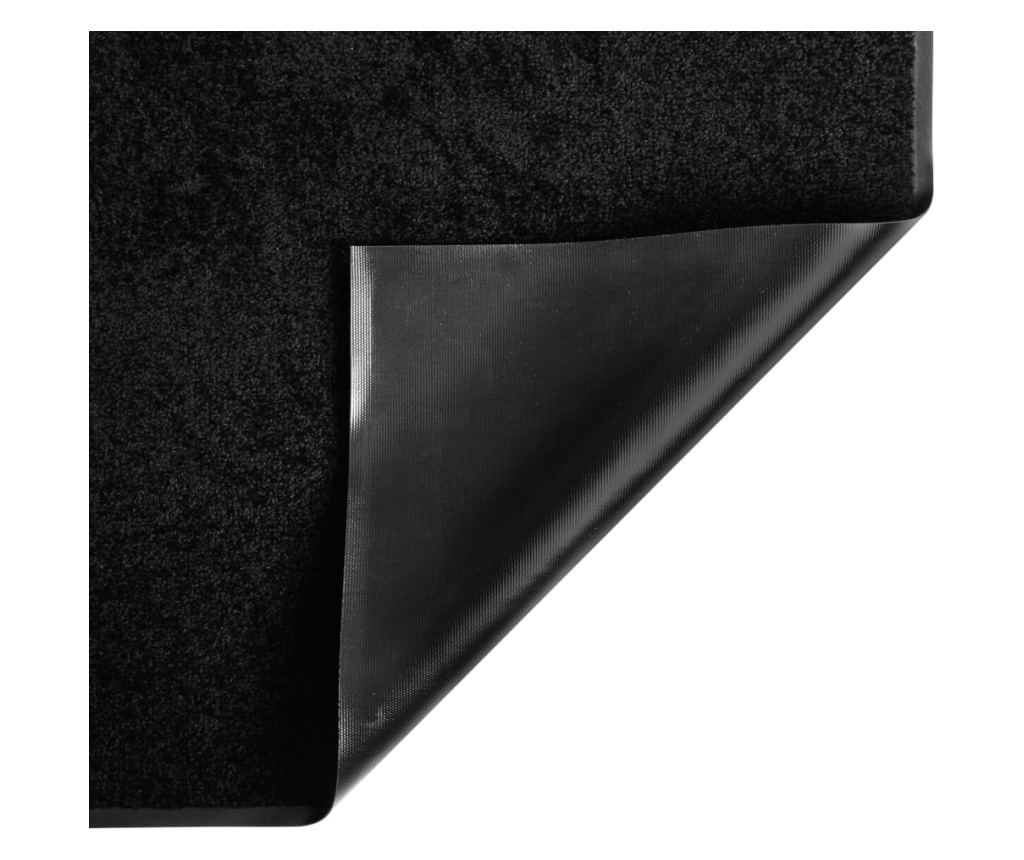 Ulazna otirač, crna, 40x60 cm - 3