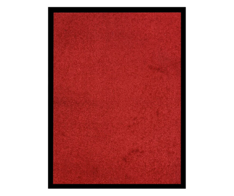 Изтривалка, червена, 60х80 см