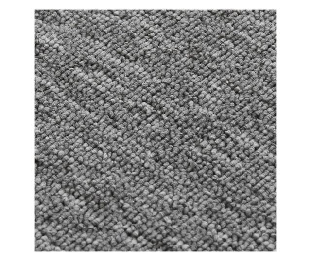 Lpcssznyeg, 15 db, szrke, 75x20 cm, tglalap alak
