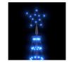Božićni ukras za stablo konusni 752 LED plava 160x500 cm thumbnail 4