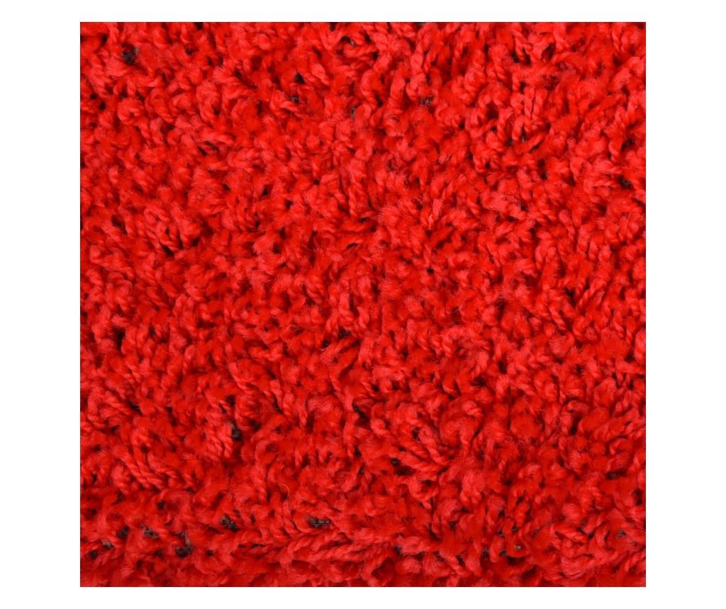 Tepisi za stepenice 15 kom 65x21x4 cm crveni - 7
