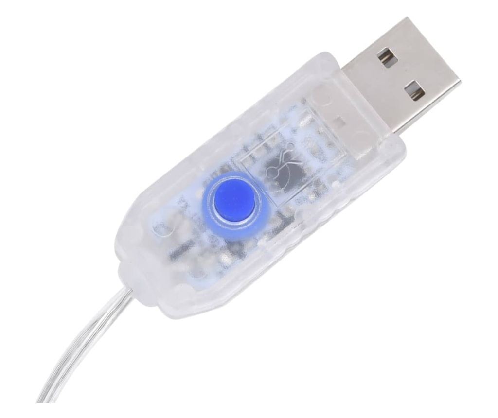 Božićni ukras sobovi i saonice 160 LED svjetala 130 cm akril - 8