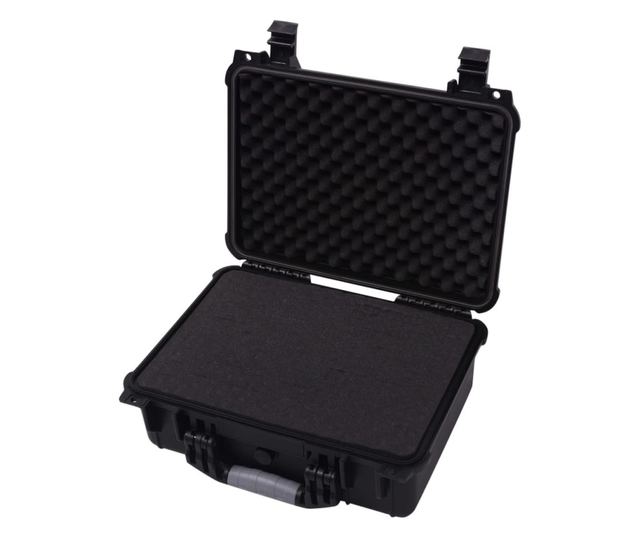 VidaXL Zaštitni kovčeg za opremu 40.6x33x17.4 cm Crni