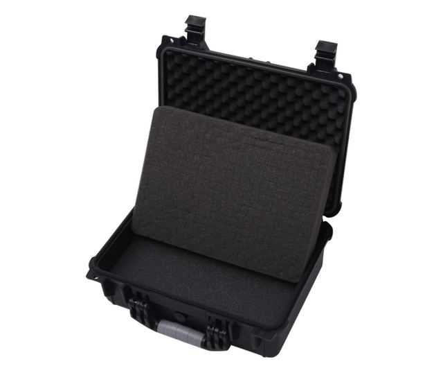 VidaXL Zaštitni kovčeg za opremu 40.6x33x17.4 cm Crni