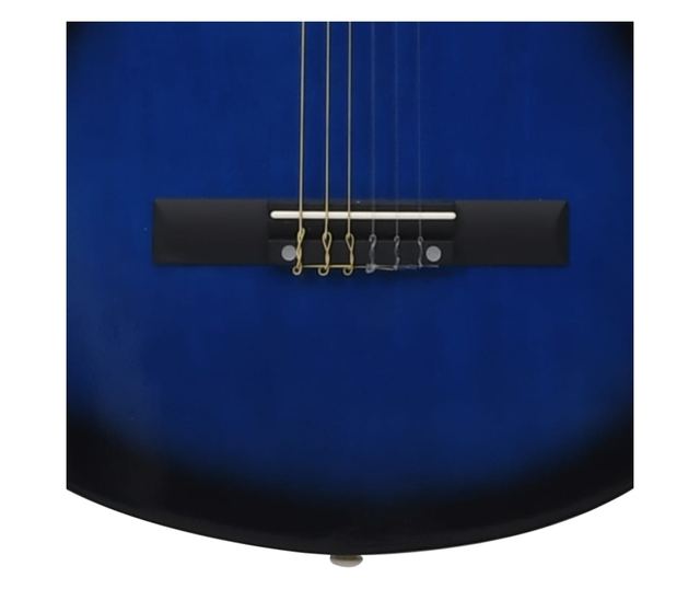 Κιθάρα Western Classical Cutaway με 6 Χορδές Μπλε Σκίαση 38"