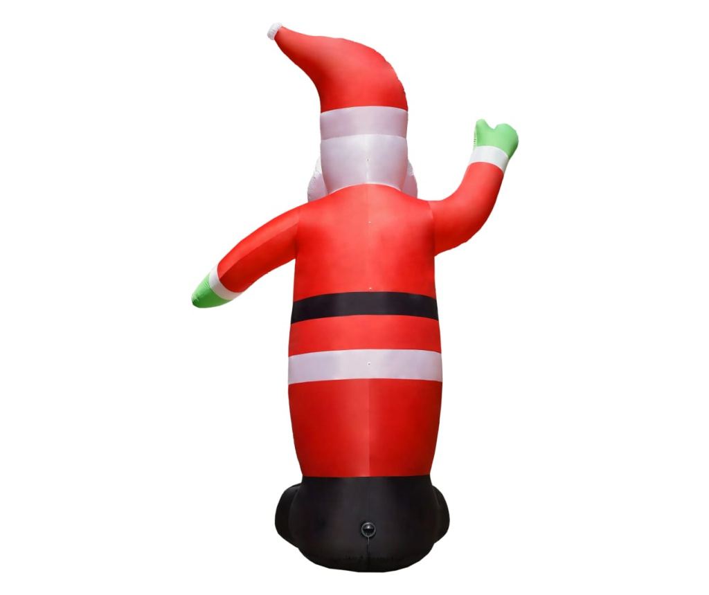 Napuhavajući Djed Mraz s LED svjetlima IP44 3 m - 5