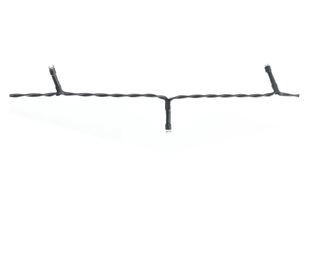 Božićni ukras za stablo, konusni, 100 LED svjetala, plavi, 70x180 cm - 7