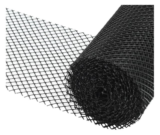 4-dijelna mreža za oluk sa spojnicama HDPE 1,08 m²