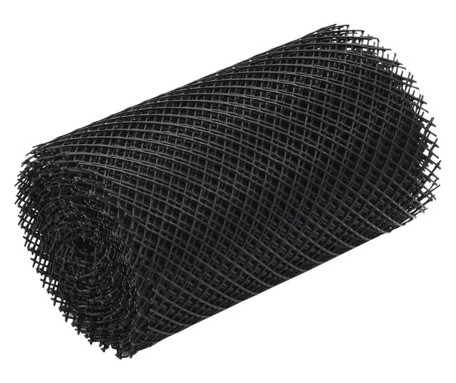 4-dijelna mreža za oluk sa spojnicama HDPE 1,08 m²