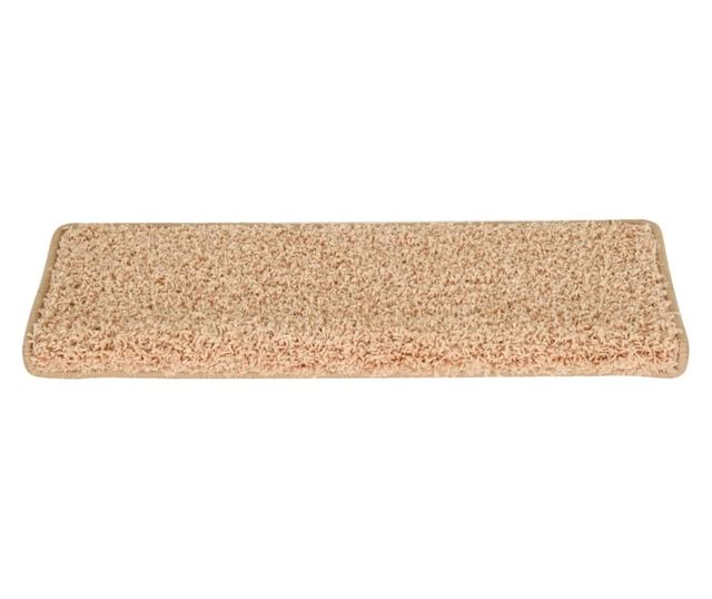 Tepisi za stepenice 15 kom 65x21x4 cm zlatni