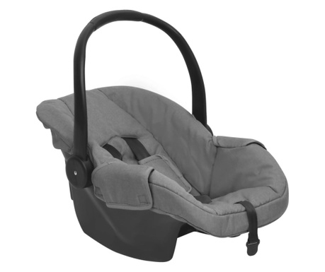 Бебешко столче за кола, светлосиво, 42x65x57 см
