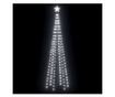 Božićni ukras za stablo konusni 136 LED bijelo hladno 70x240 cm thumbnail 2