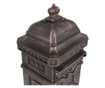Алуминиева пощенска кутия стълб винтидж стил неръждаема бронз