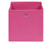 Kutije za pohranu od netkane tkanine 4 kom 28 x 28 x 28 cm roze