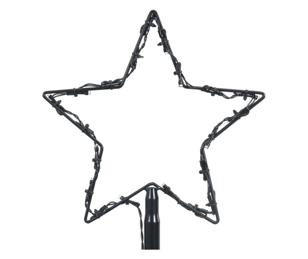 Ukras za božićno drvce konusni 752 LED svjetla toplo bijelo 160x500 cm - 6