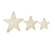 Božićna dekoracija Zvijezde 3 kom. Zlatna Mreža & LED Vanjska/Unutarnja thumbnail 4