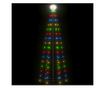 Božićni ukras za stablo konusni 100 LED svjetala u boji 70x180 cm thumbnail 4