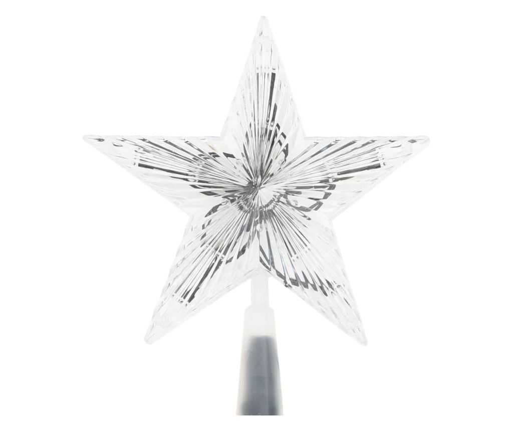 Božićni ukras za stablo konusni 100 LED svjetala u boji 70x180 cm - 5