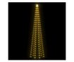 Ukras za božićno drvce konusni 136 LED svjetla toplo bijelo 70x240 cm thumbnail 4