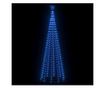 Božićni ukras za stablo konusni 330 LED plavi 100x300 cm thumbnail 2