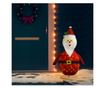 Dekorativna figura Djeda Božićnjaka, s LED-om, 120 cm, luksuzna tkanina thumbnail 1