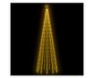 Ukras za božićno drvce konusni 752 LED svjetla toplo bijelo 160x500 cm thumbnail 4