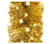 Božićna girlanda s LED svjetlima, zlatna, 5 m