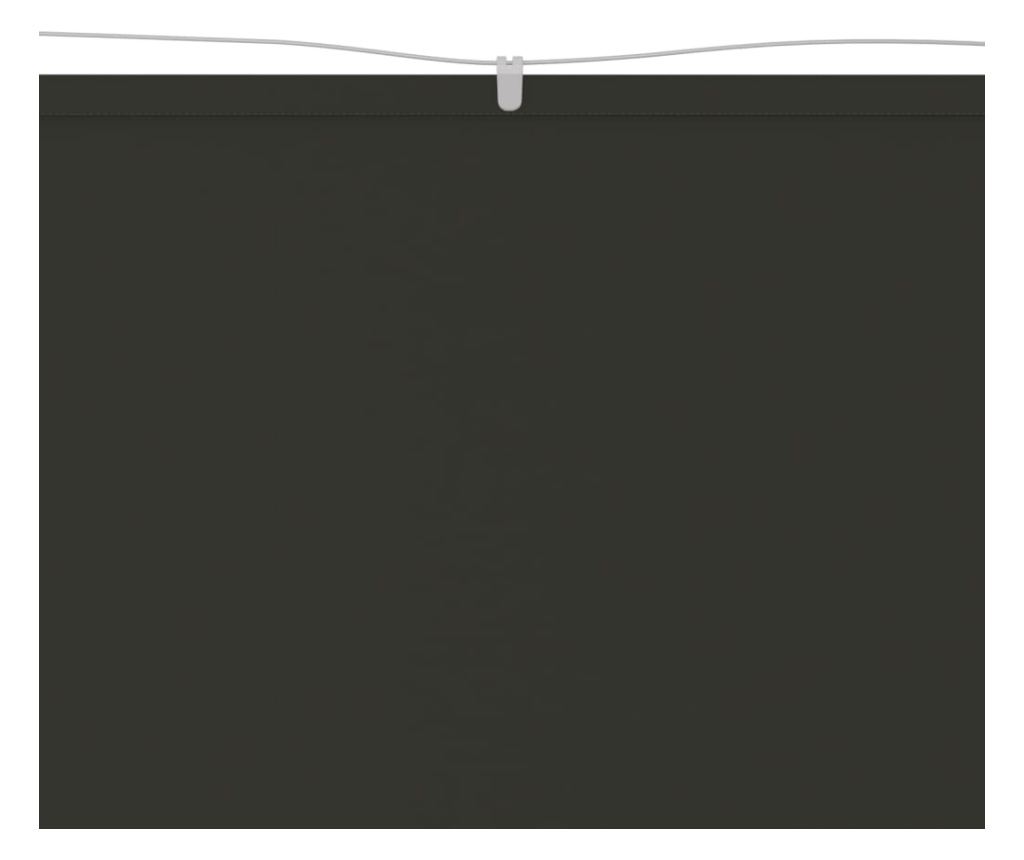 Vertikalna nadstrešnica, antracit, 180x800 cm, Oxford tkanina - 2