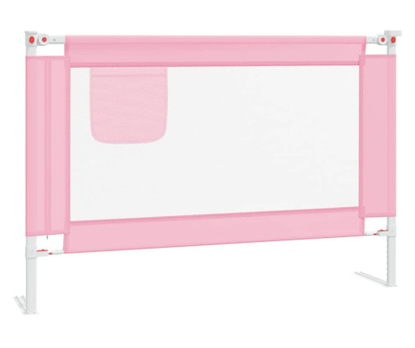 rózsaszín szövet biztonsági leesésgátló 100 x 25 cm