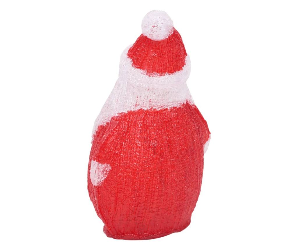 LED Djed Mraz, 28 cm, Akril, Unutarnja/Vanjska upotreba - 6