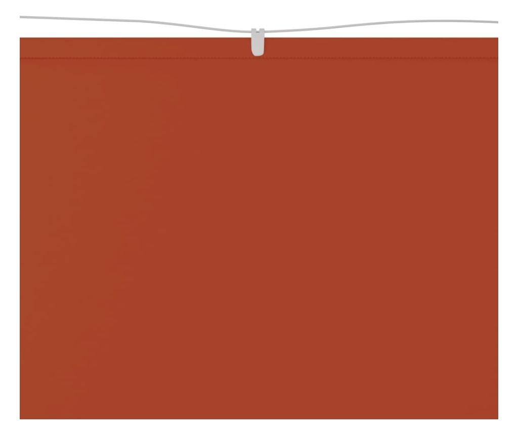 Vertikalna nadstrešnica, terakota, 140x600 cm, Oxford tkanina - 2