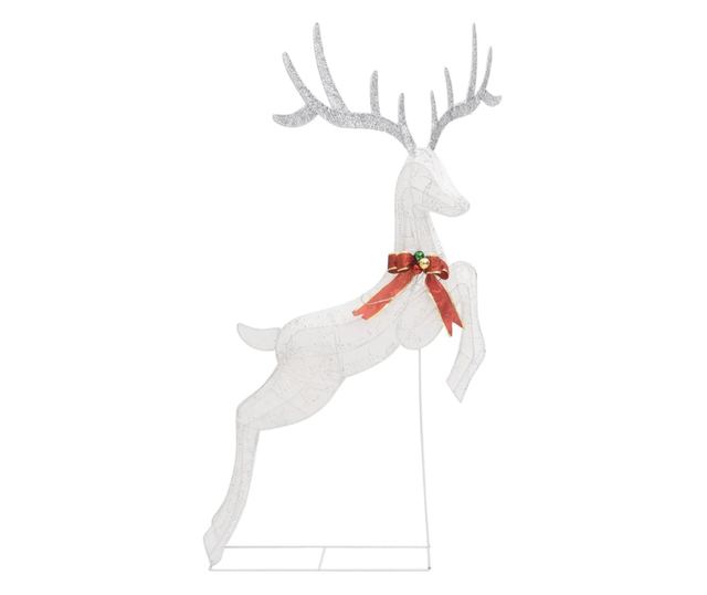 Božićno leteće sob ukras 120 hladnih bijelih LED dioda Srebrni