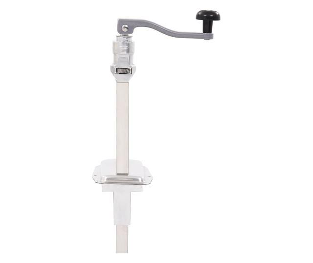 Otvarač za limenke srebrni 70 cm aluminij i nehrđajući čelik